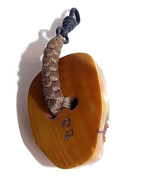 японская нецка из слоновой кости, 1850-е гг.