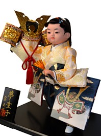 японская интерьерная кукла Юный Самурай 