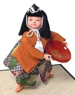 японская традиционная интерьерная кукла