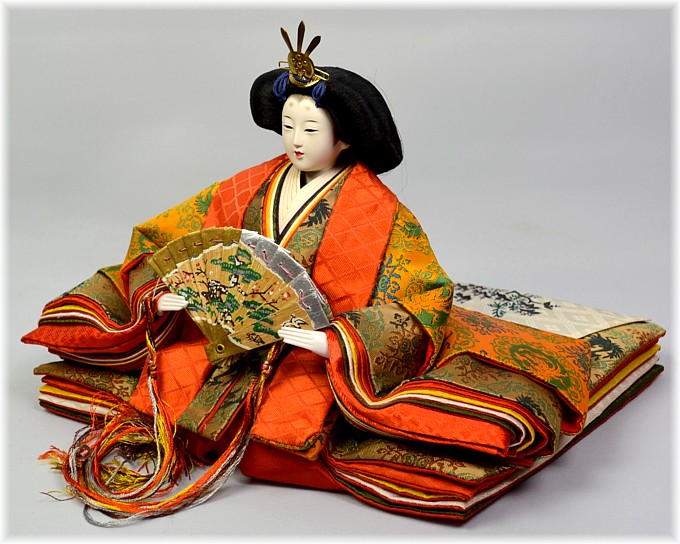 японская интерьерная кукла Императрица, 1950-е гг.