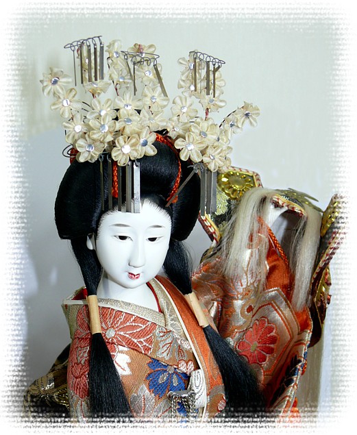 японская антикварная интерьерная кукла. Mega Japan, японский интернет-магазин