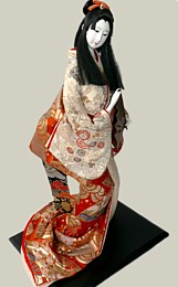 японская коллекционная антикварная кукла , 1920-е гг.