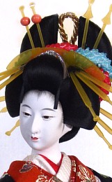 японская интерьерная кукла Ойран, 1980-егг.
