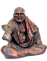японская статуэтка Дарума - основатель дзэн-буддизма