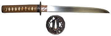 традиционные японские мечи, ножи и кинжалы